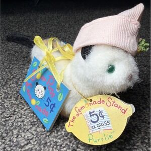 PURRLIE Jointed Cat Calico Kitty Muffy Vandermear Pet Jointed Lemonade Stand